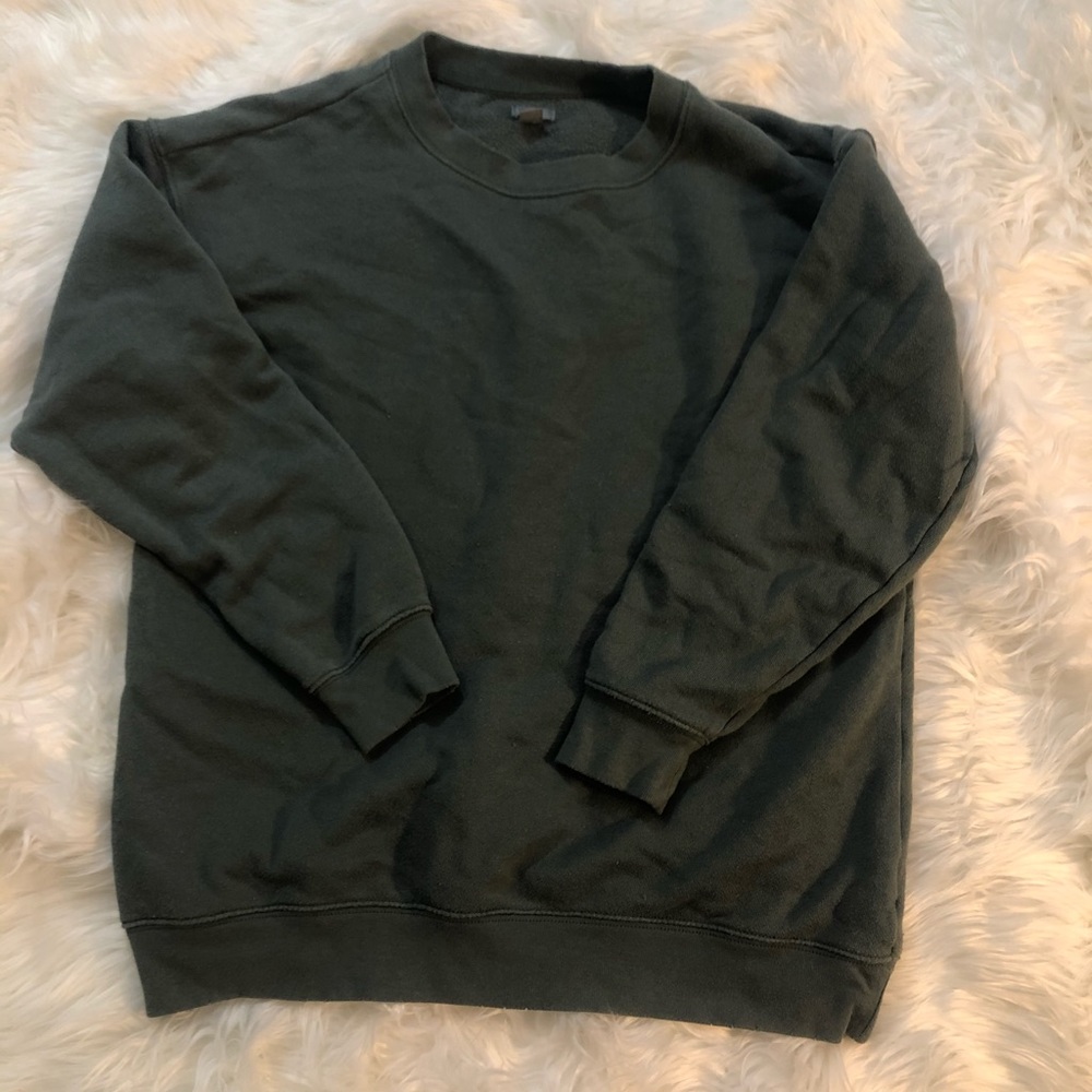 COPY - AE olive green sweatshirt - Picture 3 of 4